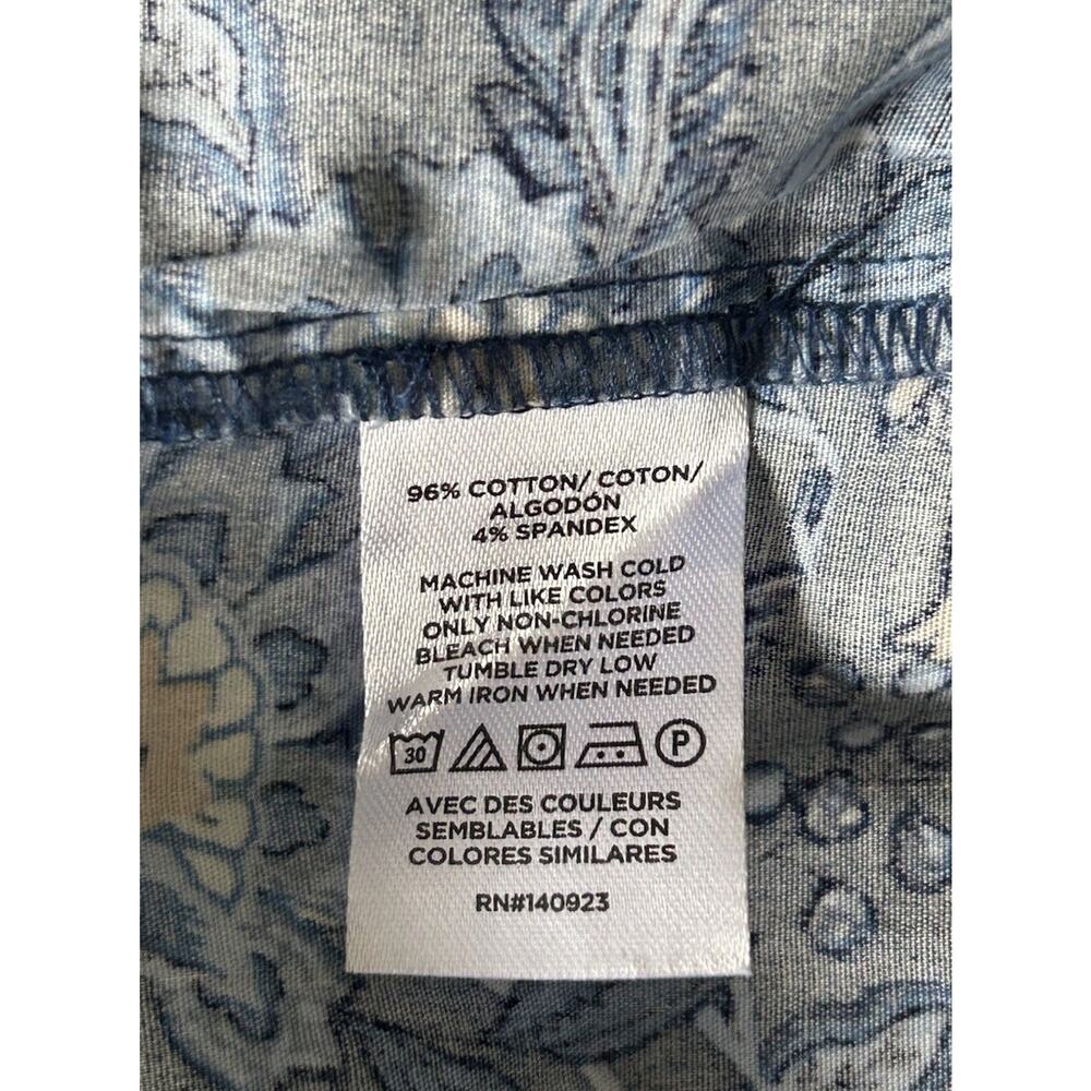 NEW Loft Paisley Bow Pocket Boho Maxi Dress Blue NWT Size XS Cottagecore Boho - Picture 13 of 14